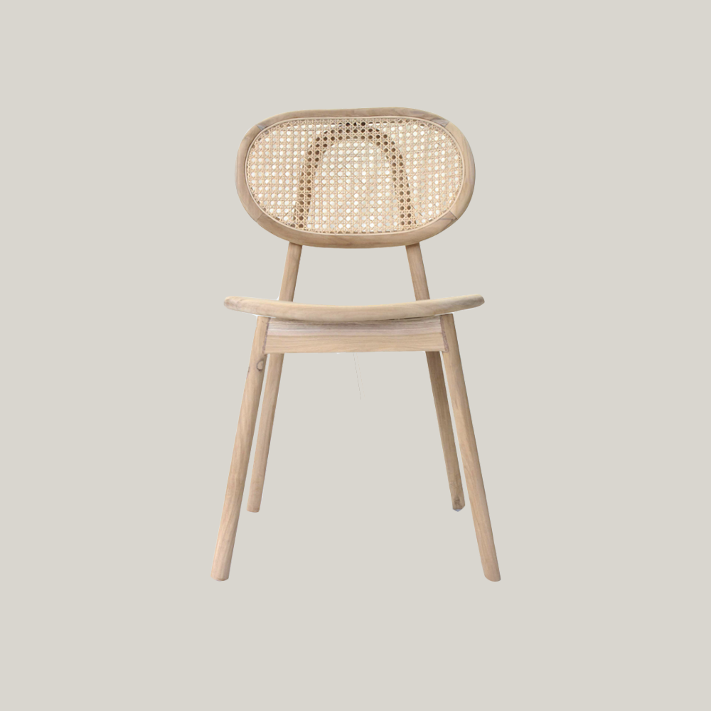 VINE Teak Dining Chair 印尼柚木藤織餐椅