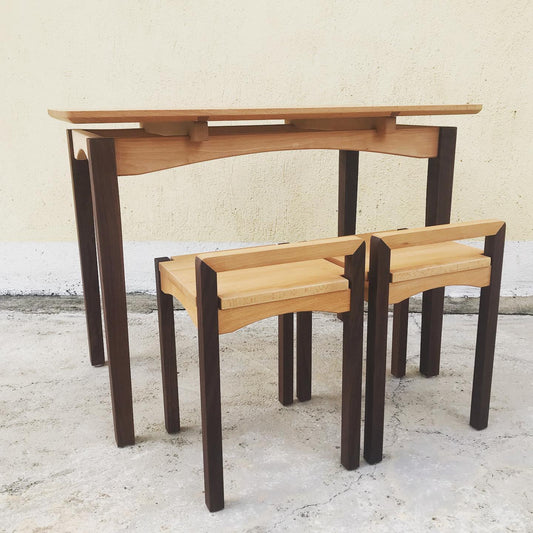 Will_woodcraft | PUCHI Table 實木餐枱組合