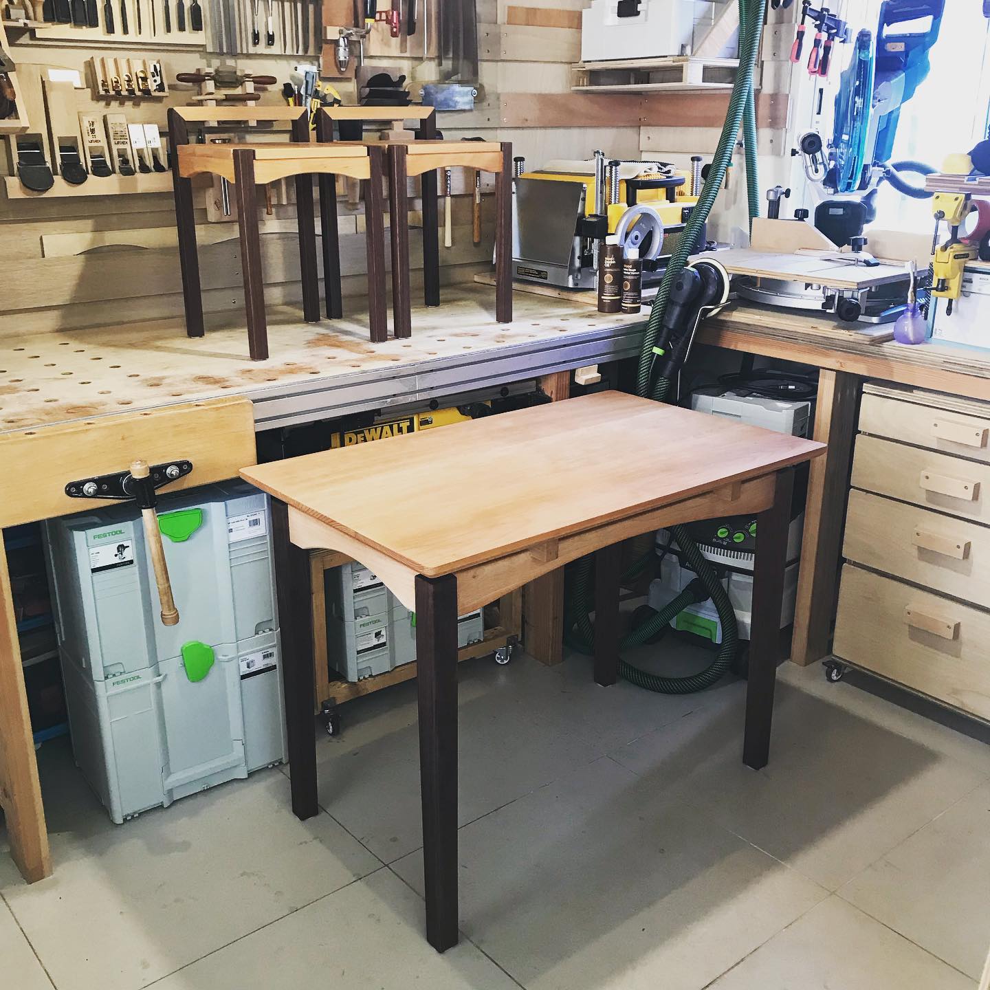 Will_woodcraft | PUCHI Table 實木餐枱組合