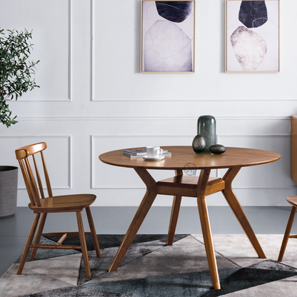VARIETY 120 2-Level Round Table 實木雙層圓枱